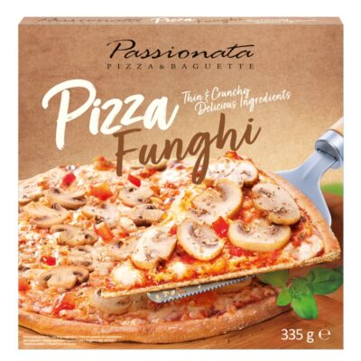 Pizza Congelata Funghi 335 gr Passionata